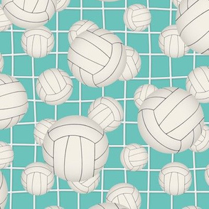Vball Volley Fabric, Wallpaper and Home Decor