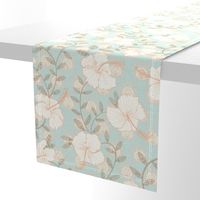 Hibiscus Art Deco Chintz