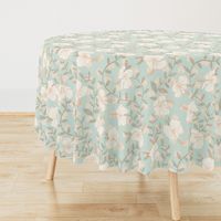 Hibiscus Art Deco Chintz