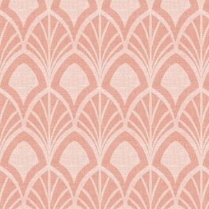 Sanibel - Art Deco Geometric Blush Pink Regular Scale