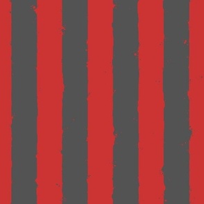 distress stripe gray red