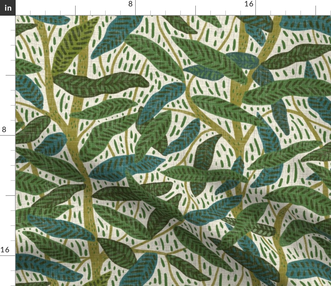 Jungle foliage