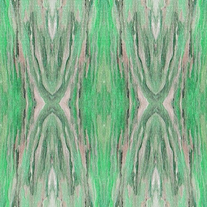 Tapestry Texture of Wood with Knots and Burls  - Spring Green - Ecru -Lengthwise