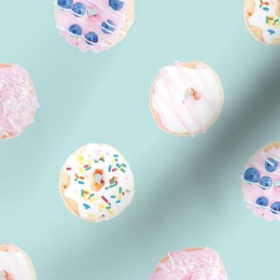 Painted Donuts Pattern