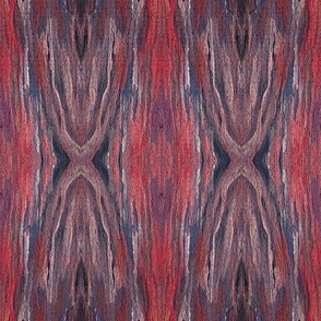 Tapestry of Wooden Texture with Knots and Burls - Crimson - Purple