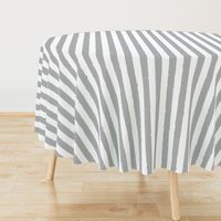 Distress Stripe Gray White