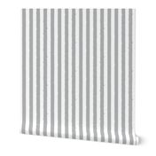 Distress Stripe Gray White