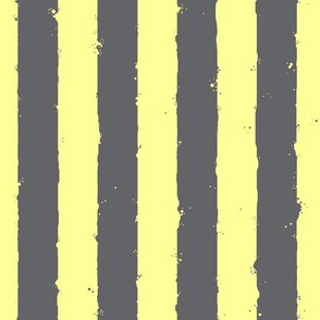 Distress Stripe Pastel Gray Yellow