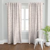 Climbing Floral - blush - large scale