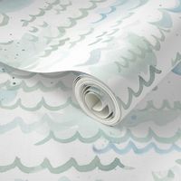 Watercolour Waves - Larger