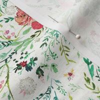 Spring Fable Floral (white) SML 