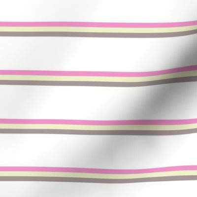 Neopolitan Ice Cream Breton Style  Stripe