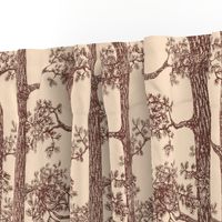 Pine Forest (Beige and Brown) – Large Scale