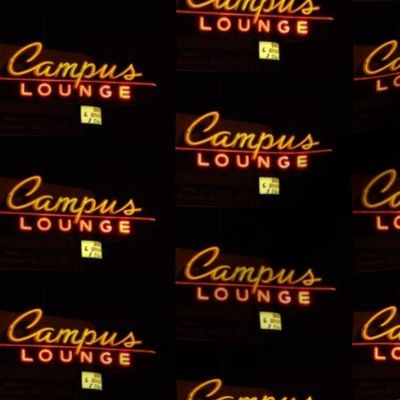 Neon Sign-Campus Lounge