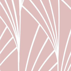 Art Deco soft pink