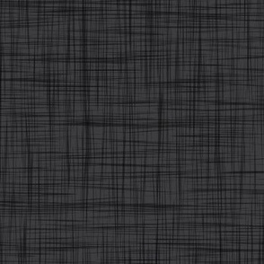 Black Linen Fabric, Wallpaper and Home Decor | Spoonflower