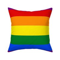 LGBT Six Rainbow 3" Stripes - Extra Large