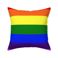 LGBT Seven Rainbow 3" Stripes - Extra Large