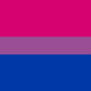 Bisexual Pride Flag Fabric, Wallpaper and Home Decor | Spoonflower