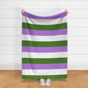 Genderqueer 6" Horizontal Stripes