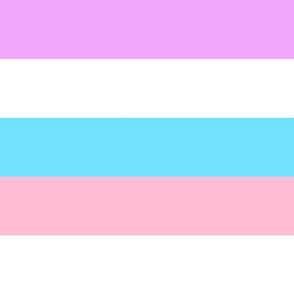 Bigender Pride 3.6" Stripes - Extra large