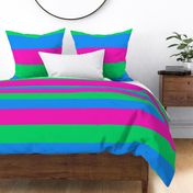 Polysexual Pride 6" Stripes - Extra Large  