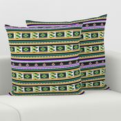 Purple and Gold Southwestern Serape