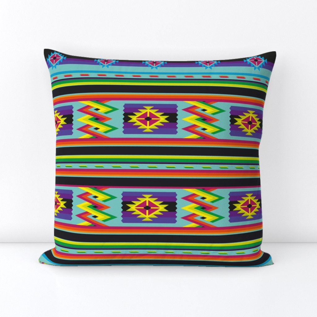 Rainbow Southwestern Serape