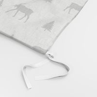 moose trot // in charcoal linen // rotated