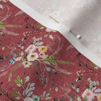 La Boheme Floral (dusty pink) xxxsml