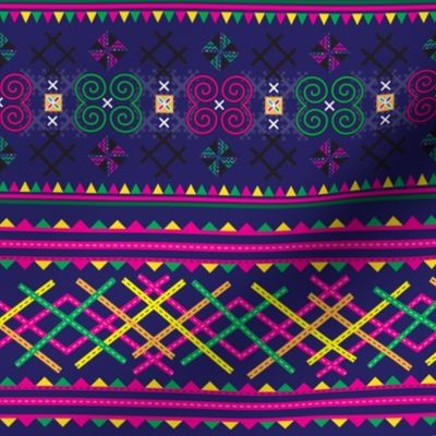 Hmong Skirt Pattern by VXM