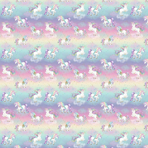 Pastel Rainbow Unicorn Smaller