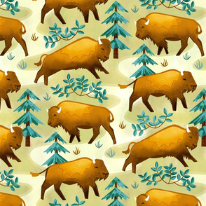 Bison Countryside  (Large Scale) 