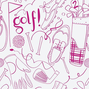 golf pink with light grey background_large scale