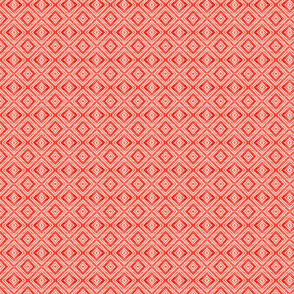 Watercolor geometric rhombus seamless pattern
