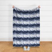 Tie dye shibori indigo blue navy seamless pattern