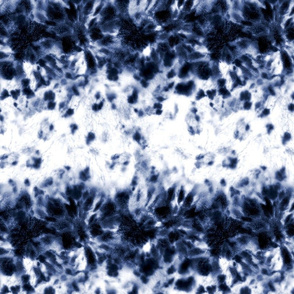 Tie dye shibori indigo blue navy seamless pattern