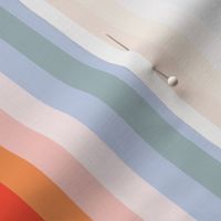 pastel rainbow stripe M by Pippa Shaw