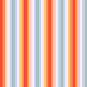 pastel rainbow stripe M by Pippa Shaw