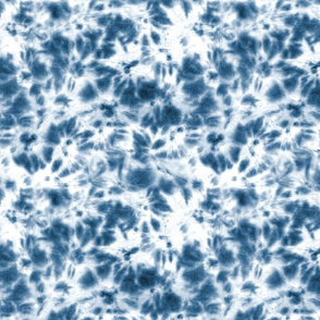 Tie dye shibori indigo blue navy seamless pattern