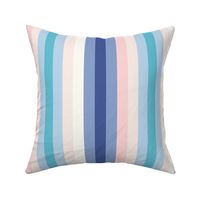 blue rainbow stripe L by Pippa Shaw