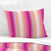 fuchsia rainbow stripe L by Pippa Shaw