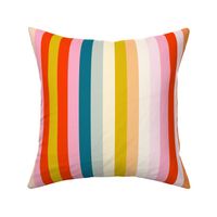 bright multi rainbow stripe L by Pippa Shaw