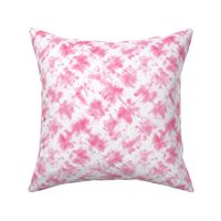 Tie dye shibori pink seamless pattern