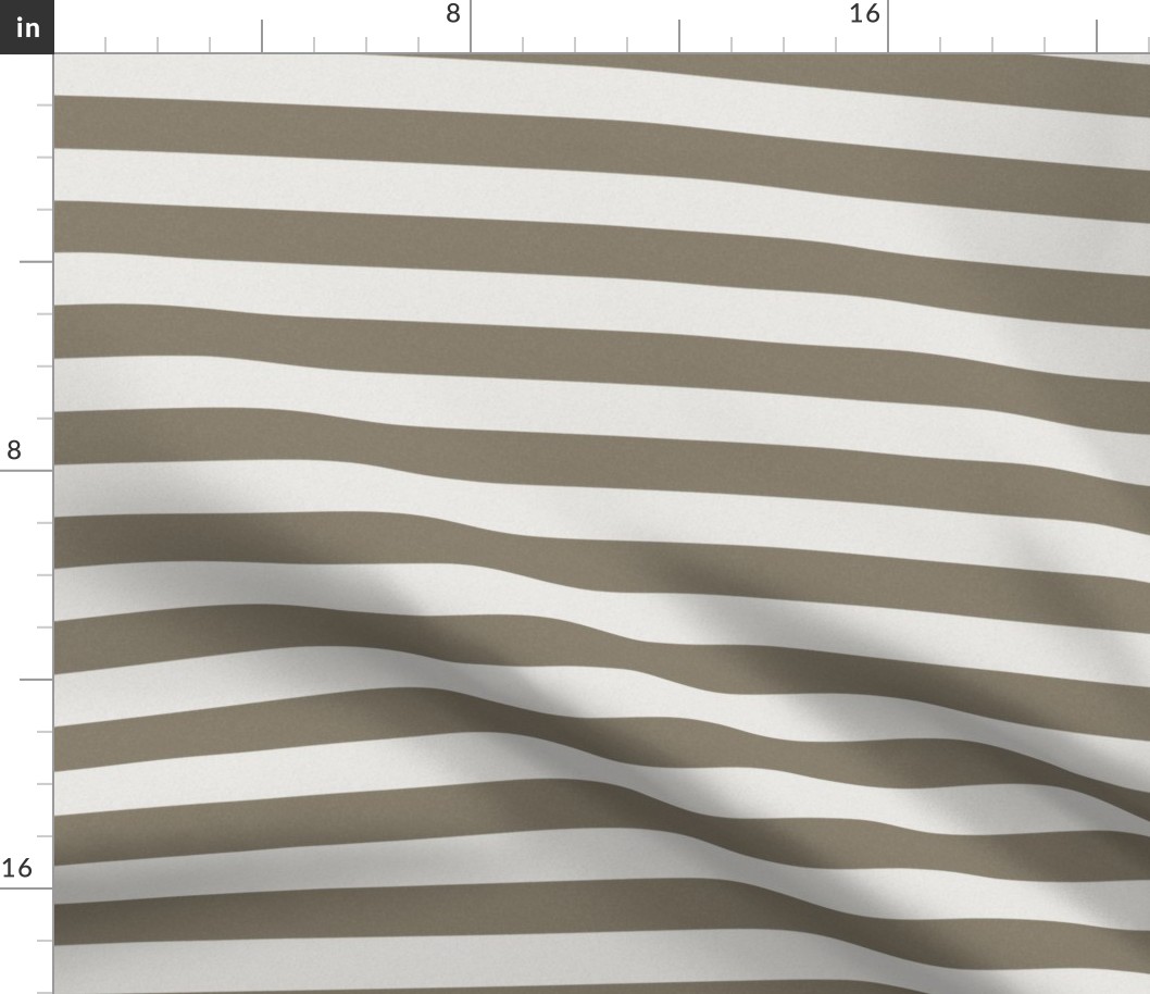 stripe fabric - 1" stripes - sfx1110 fossil