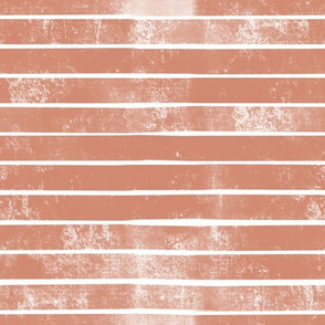 stacked stripes terra cotta