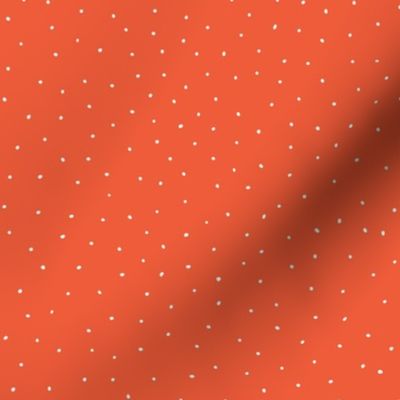 White Dots On Orange