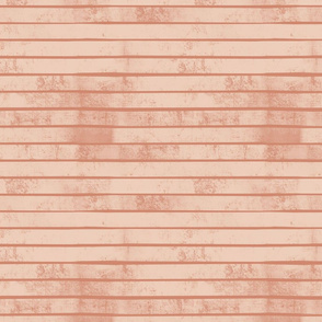 stacked stripes terra cotta and blush 