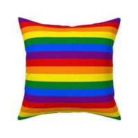 LGBT Six Rainbow 1" Stripes - Medium