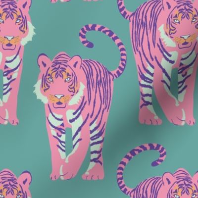 pink tiger walk - large